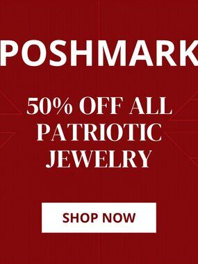 50% OFF ALL PATRIOTIC JEWELRY, JUST HIT "LIKE" AND I'LL SEND YOU THE OFFER